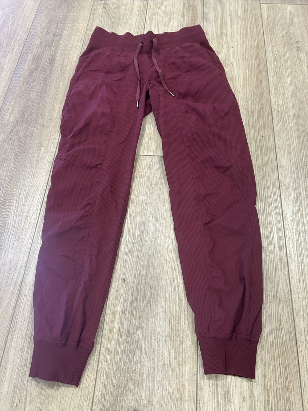 lululemon athletica Women's Burgundy Track Joggers